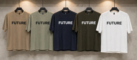 FUTURE - Ribbed Oversized T-Shirt | 5 Colors