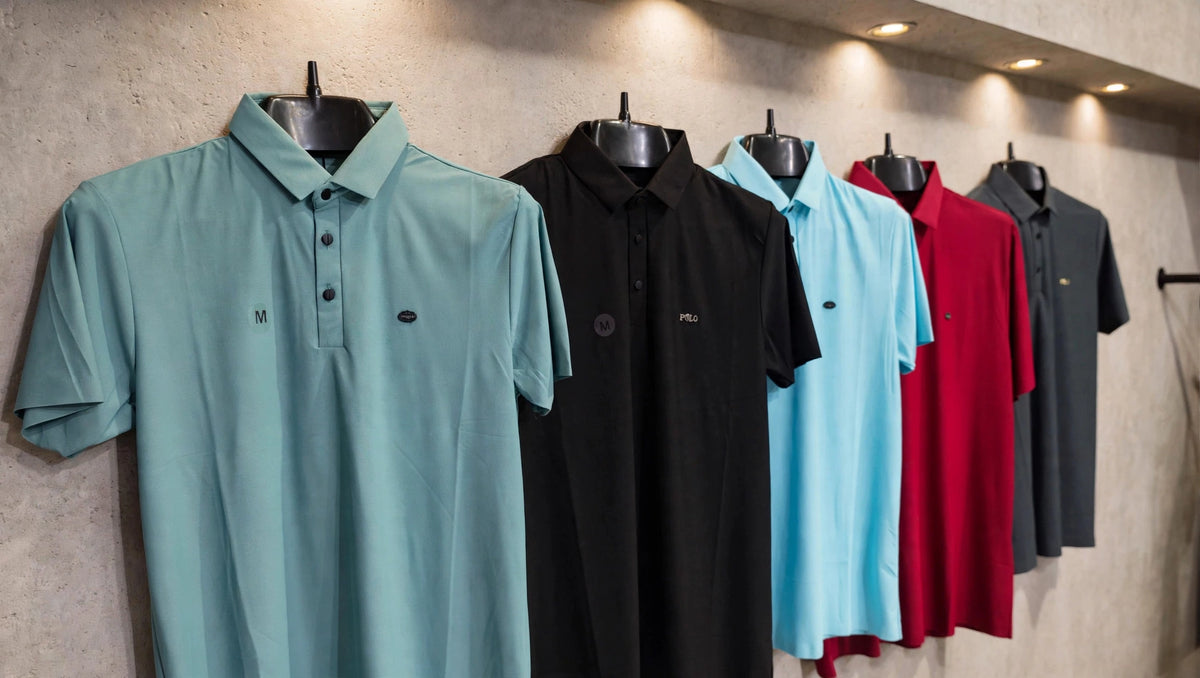 Premium M-Logo Performance Polo - 5 Vibrant Colors