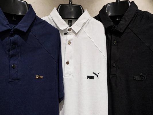 PUMA Performance Dry-Fit Polo - Athletic Fit | 3 Colors