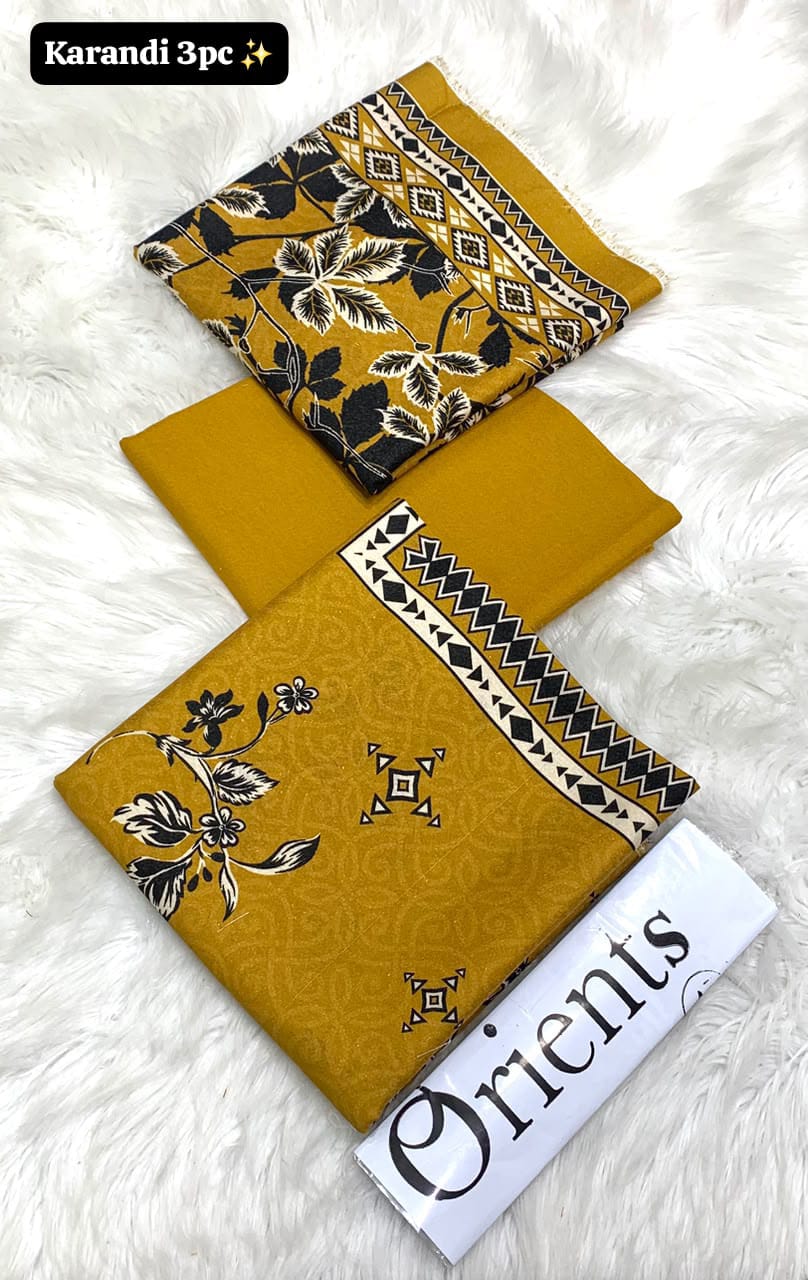 Orients Karandi 3pc Collection 2026 | Winter Karandi Suit | Latest Ladies 3 Piece Dress Design
