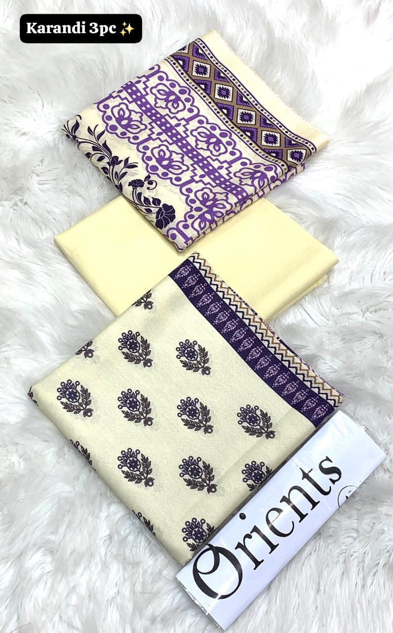 Orients Karandi 3pc Collection 2026 | Winter Karandi Suit | Latest Ladies 3 Piece Dress Design