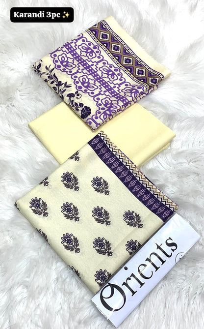 Orients Karandi 3pc Collection 2026 | Winter Karandi Suit | Latest Ladies 3 Piece Dress Design