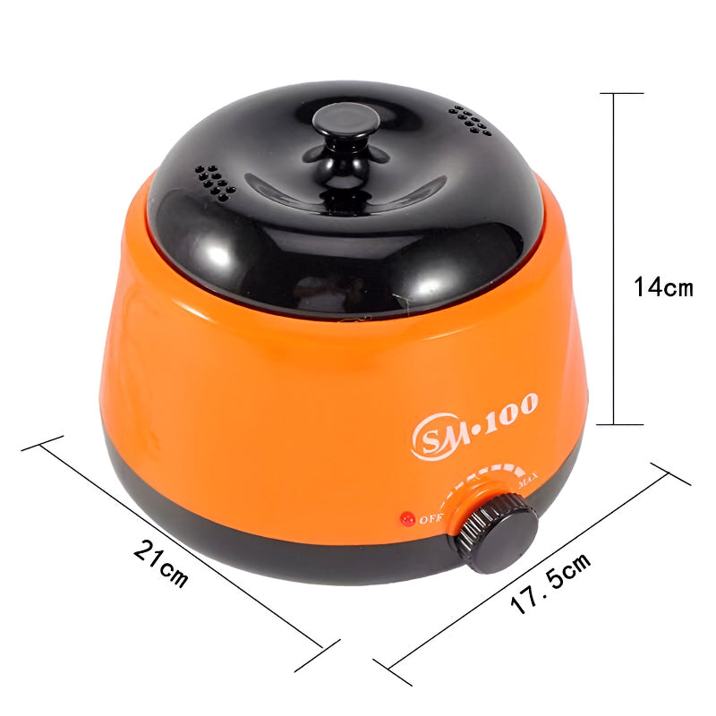 SM100 Electric Wax Heater for Hair Removal – Professional Melting Pot for Depilatory and Paraffin Wax