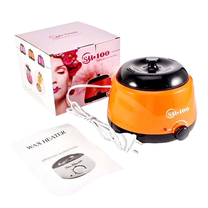 SM100 Electric Wax Heater for Hair Removal – Professional Melting Pot for Depilatory and Paraffin Wax