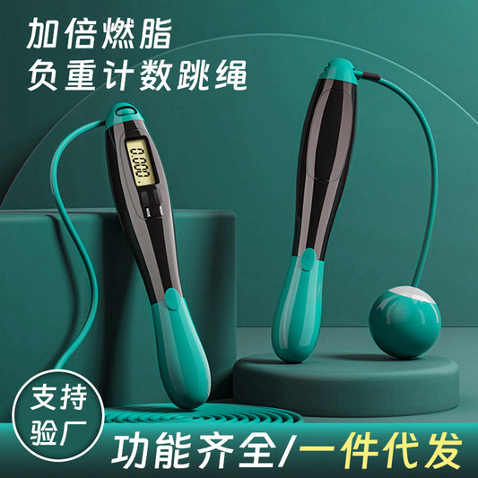 Electronic Timing Jump Rope for Women Fitness Training