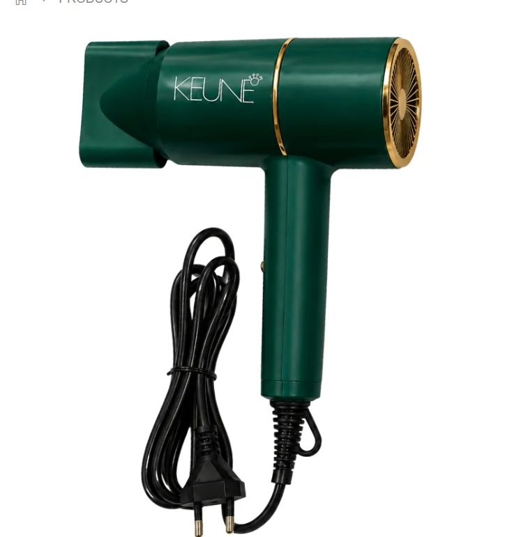 KEUNE A-19 Hair Dryer | 2500W Professional Salon Hair Dryer | 2X Faster Drying | Hot & Cold Air | Ionic Hair Care