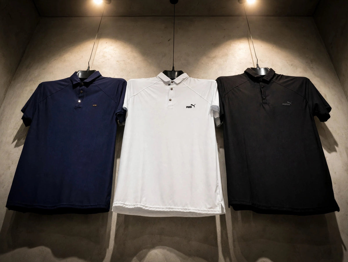 PUMA Performance Dry-Fit Polo - Athletic Fit | 3 Colors