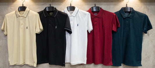 Classic Signature Polo - 5 Colors Pack