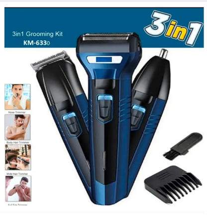Orignal Shaving Machine 3 In 1 Rechargeable Hair Clipper Shaver beard Styling Trimmer Hair Removal machine for men