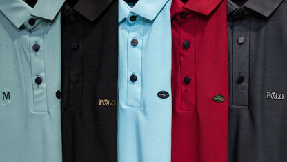 Premium M-Logo Performance Polo - 5 Vibrant Colors