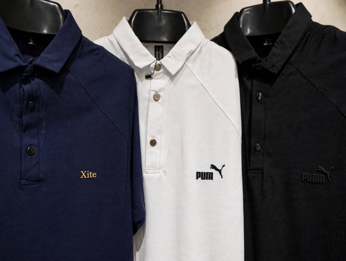 PUMA Performance Dry-Fit Polo - Athletic Fit | 3 Colors