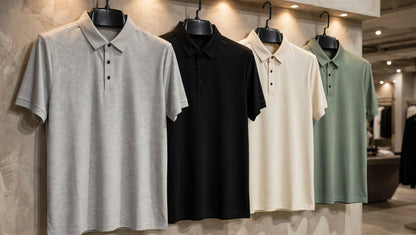 Classic Button Polos (4 Colors)