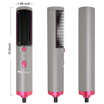 3 IN 1 MULTIFUNCTION HAIR STRAIGHTENER BRUSH