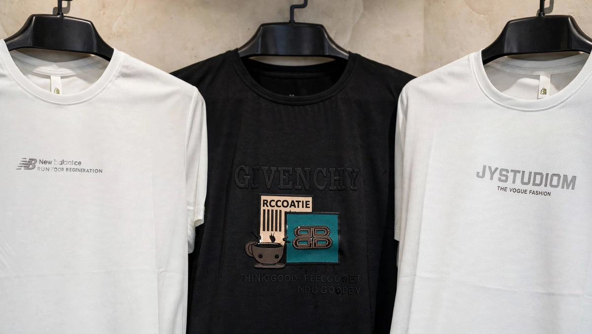 Minimal Street Tee Trio - NB / GIVENCHY Coffee / JYSTUDIOM