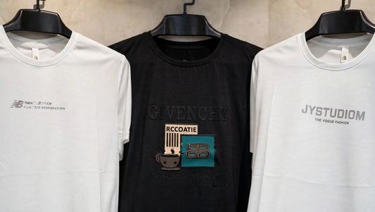 Minimal Street Tee Trio - NB / GIVENCHY Coffee / JYSTUDIOM