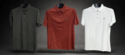 Premium Classic Polo Shirt - 4 Colors Pack | Soft Cotton Comfort